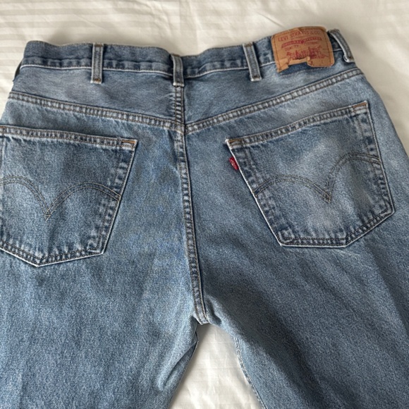 Levi's - Light Blue Regular Fit 505 Jeans - Picture 2 of 13